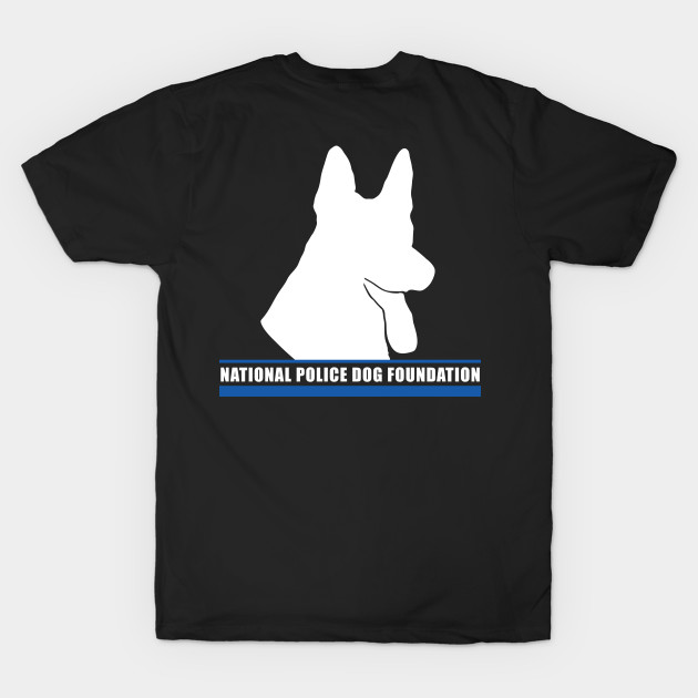 K9 White Outline 1 by National Police Dog Foundation